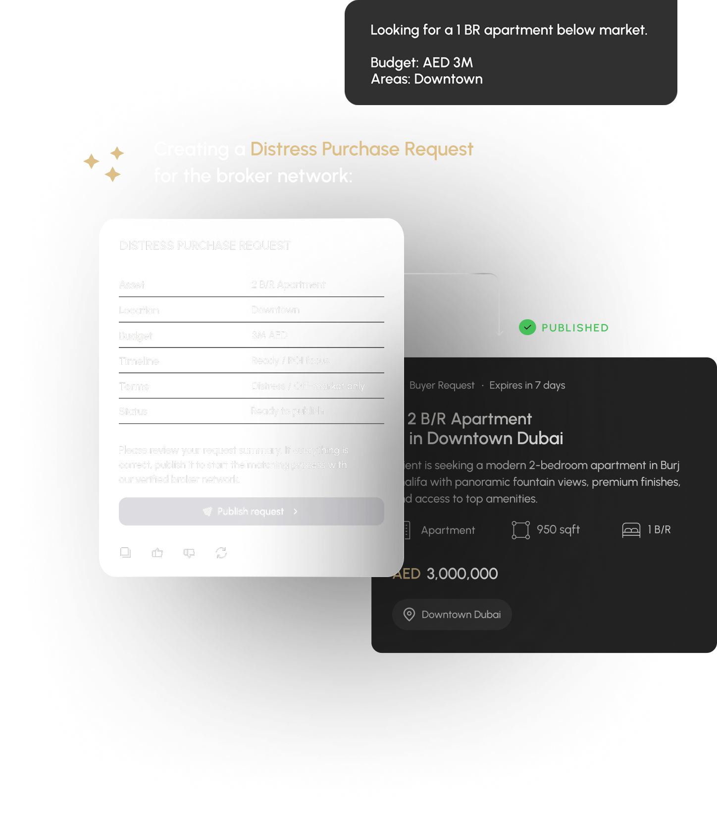 Buyers app screenshot