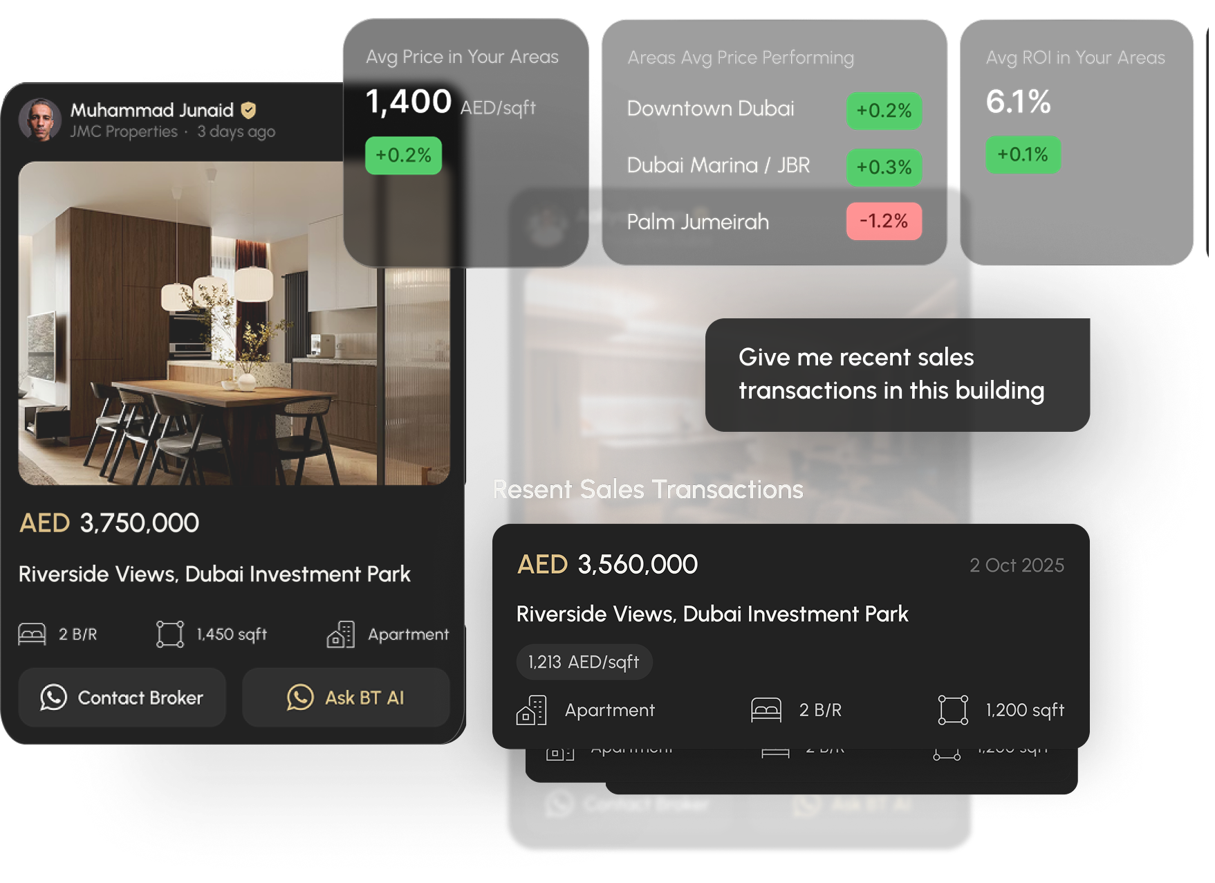 Broker app screenshot
